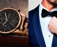 Titan Neo Splash Black Dial Watch