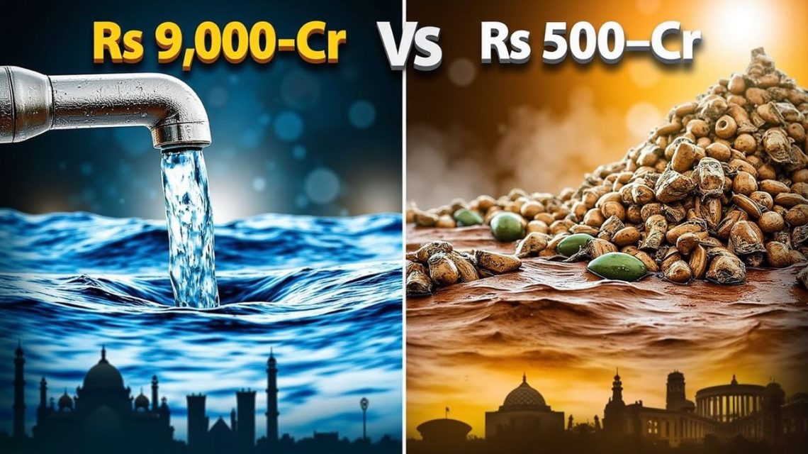 9000 cr water