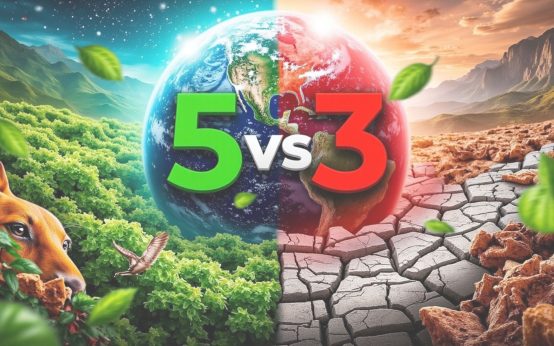 Biodiversity 5 vs 3